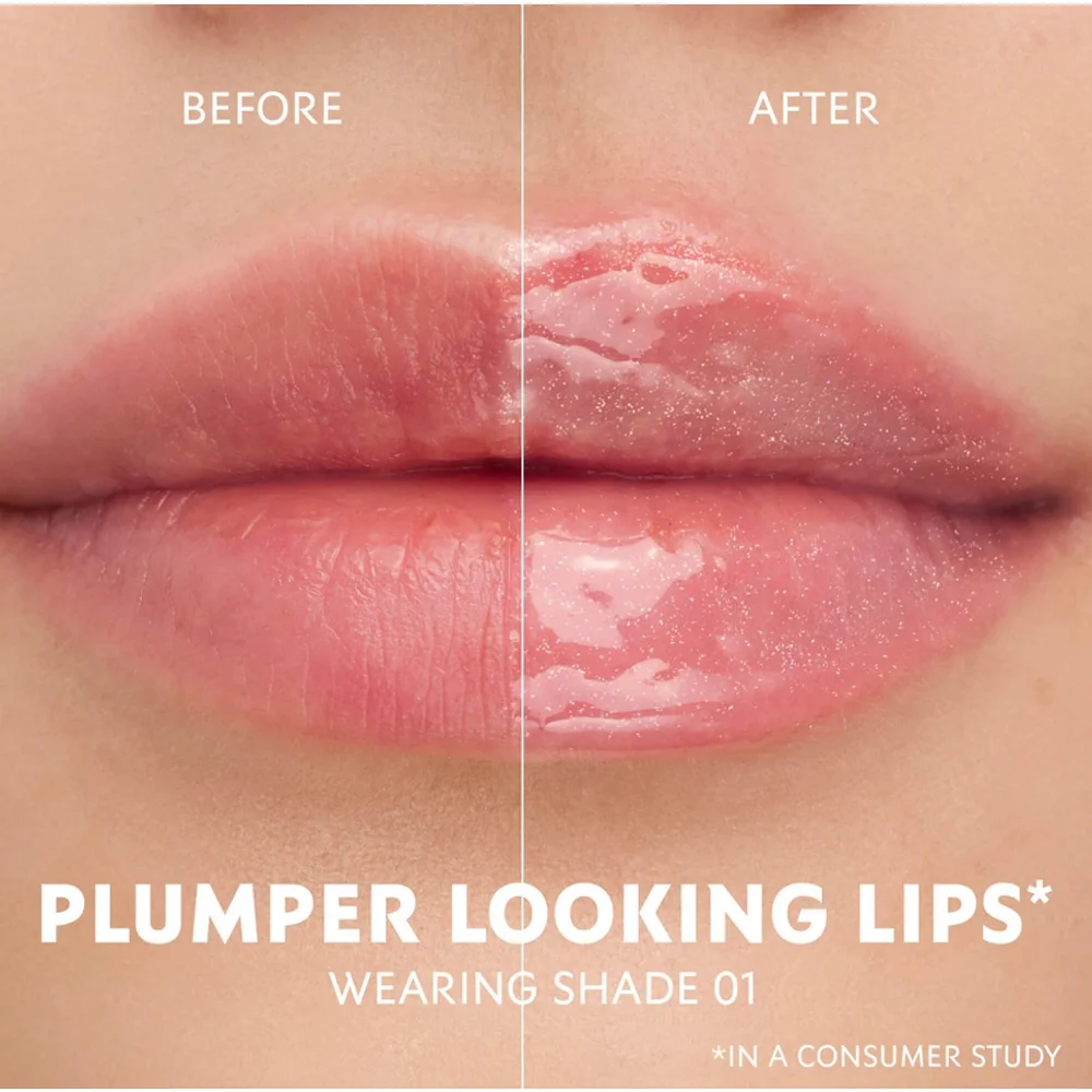 YSL LOVESHINE PLUMPING LIP OIL GLOSS - SHADE 01 THUNDER STEALER - Picture 6 of 8